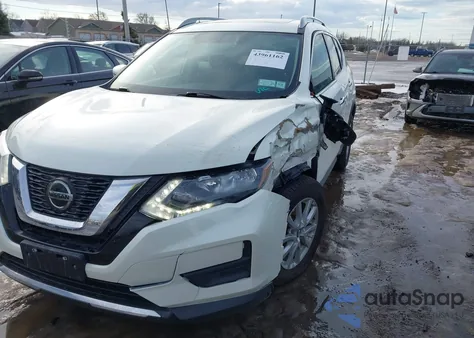 2018 Nissan Rogue Sv из США, поврежденный, VIN 5N1AT2MV3JC773358